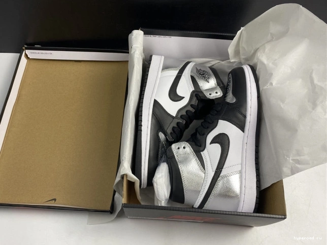 TOE CD0461-001 SILVER AIR JORDAN HIGH OG 1 WMNS 0728